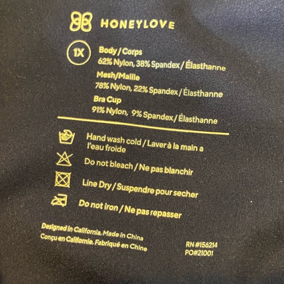 Honey love Liftwear Shaper Tank 1x - Picture 6 of 6